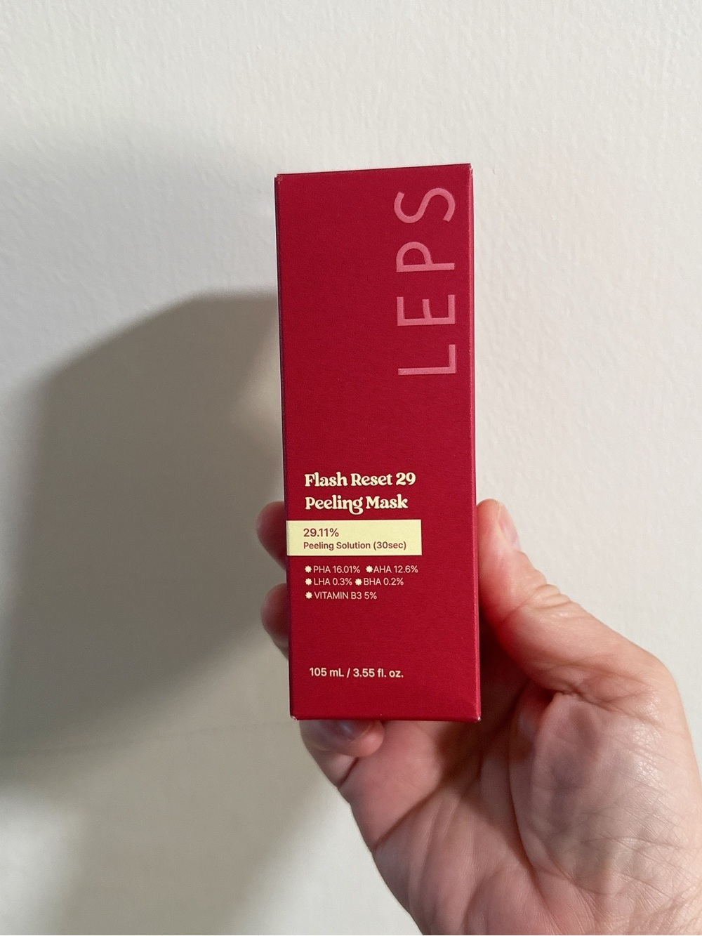 LEPS Flash Reset 29 Peeling Mask